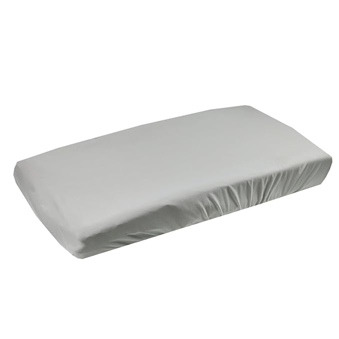 Copper Pearl Premium Knit Changing Pad Cover Soft, Stylish, and Universal Fit for All Standard Diaper Changing Pads, Trendy Design Changing Pad Covers, Stone