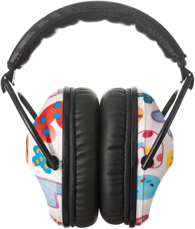 Kids Hearing Protection,25dB NRR Noise Reduction,Sound Proof for Kids,Toddler,Safety Earmuffs for Concert,Airplane,Autism,Monster Jam,Travel,School- Letter
