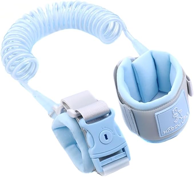 Anti Lost Wrist Link, 2M Toddler Leash with Lock Buckle & Adjustable Bracelet, Anti Lost Wrist Strap for Toddlers, Babies, Kids, Children, Boys, Girls, and Adults