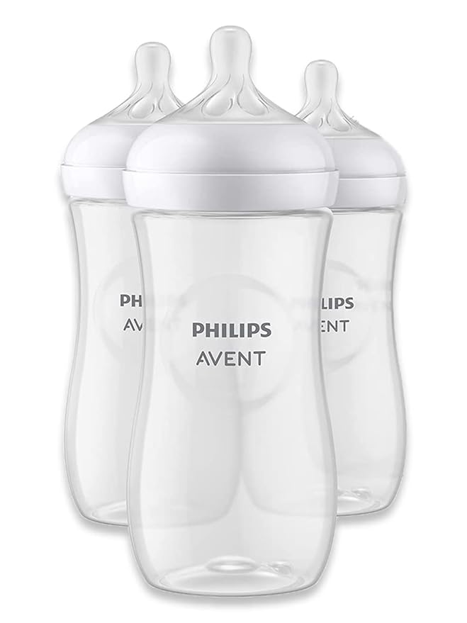 Avent 3-Pack Natural Wide Neck Bottles (11 oz.) - Clear, one Size