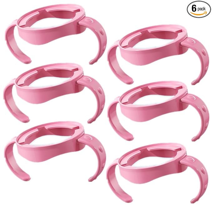 Bottle Handles Compatible with Avent Natural Response Baby Bottle (Pink)