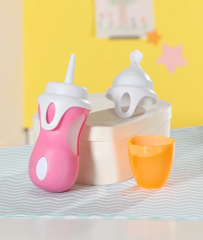 Zapf Creation 832493 Baby Born Interact. Flasche&Löffel 43cm