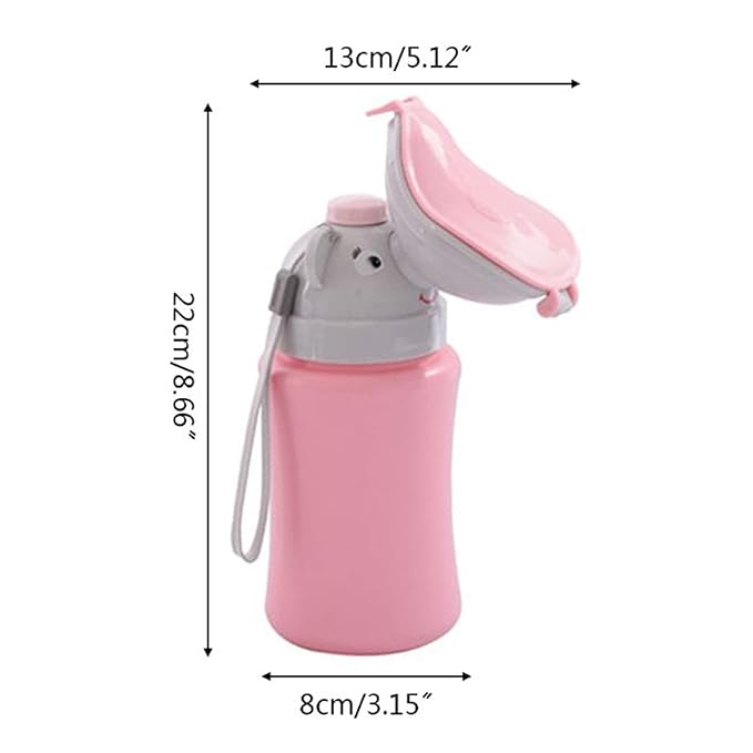 Travel Potty Portable Travel Toilet for Toddler Travel Baby Nitty Pee Bottle Portable Kids Potty for Girls Car Camping Travel Pink Travel Potty Bags111