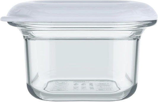 Minimal Reusable Silicone Food Storage Containers