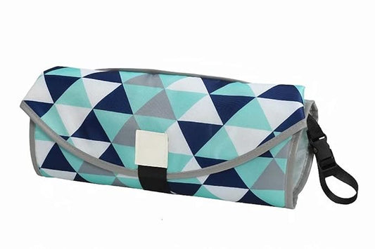 Portable Changing Pad for Baby Waterproof Foldable Diaper Bag Travel Changing Mat Station Padded Diaper Clutch