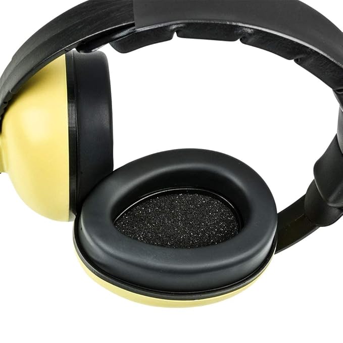 Noise Cancelling Headphones for Kids, Babies Ear Protection Earmuffs Noise Reduction for 0-3 Years Babies, Toddlers, Infant (Yellow)