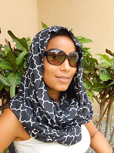 Nursing Scarf for Breastfeeding | Infinity Nursing Cover Hides Back for Privacy
