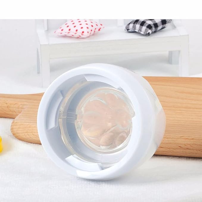 Bottle Collar Screw Ring Replacement Compatible for Avent Natural Baby Feeding Bottles 4 Packs