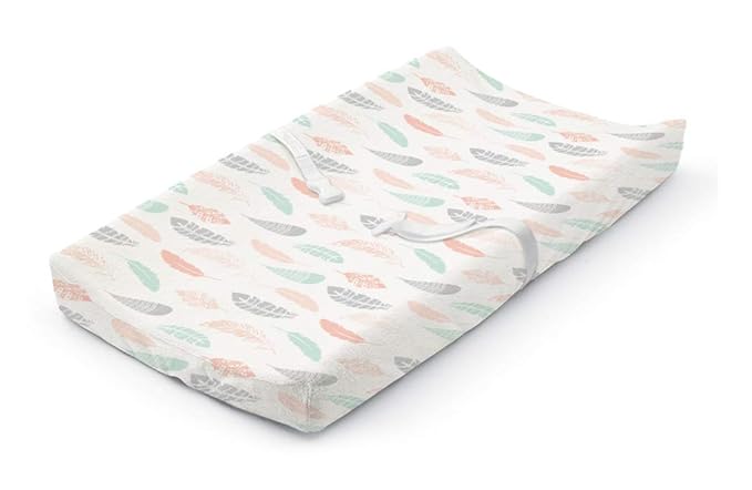 Summer Infant Ultra Plush Changing Pad Cover, Coral Days