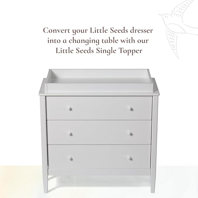 Little Seeds Single Topper, Grove Green
