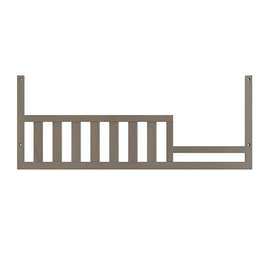 Child Craft Toddler Bed Guard Rail Converts Kieran 4-in-1 Convertible Cribs into Toddler Bed, Made of Pinewood, Non-Toxic Finish (Crescent Gray)