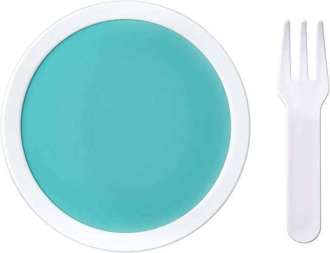Mepal - Fruitbox Campus - Snack box for kids - Dishwasher and microwave safe - BPA free - 300 ml - Turquoise