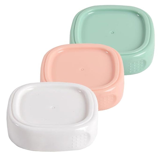 Breast Milk Feeding Bottle Storage Lids Compatible for hegen Baby Bottles (3 Pack)