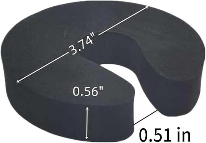 6 PCS Door Pinch Guards, Extra Soft Foam Baby Proof Door Stopper, Sleek Design Child Safety Finger Protectors