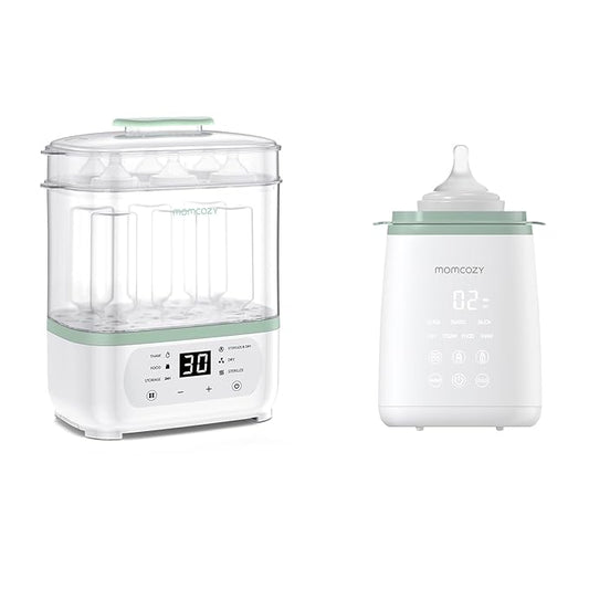 Momcozy Sterilizer and Dryer & Momcozy Bottle Warmer