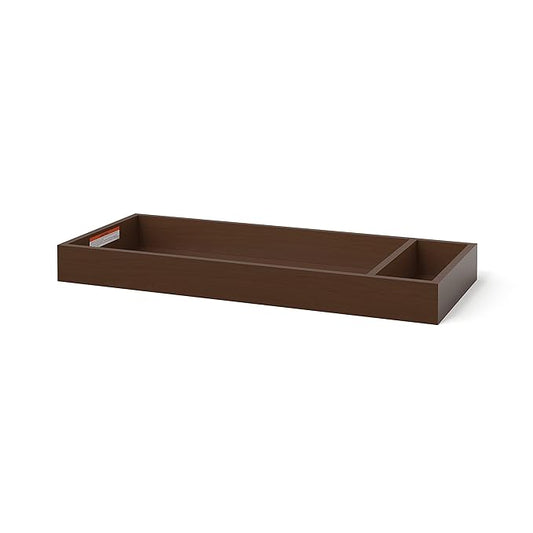 Child Craft Universal Changing Table Topper, Convert Dresser into a Changing Table Surface, Securely Attaches, Non-Toxic, Baby Safe Finish (Toasted Chestnut)