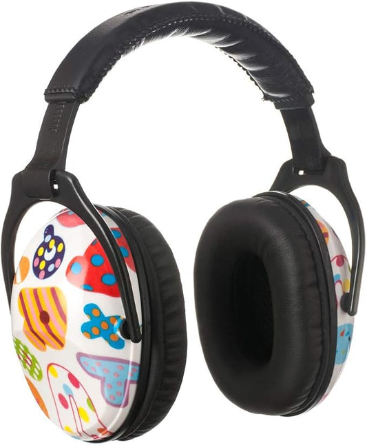Kids Hearing Protection,25dB NRR Noise Reduction,Sound Proof for Kids,Toddler,Safety Earmuffs for Concert,Airplane,Autism,Monster Jam,Travel,School- Letter