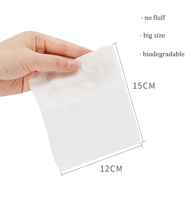 Unscented Saline Cleansing Wipes, Soft Pre-Moistened Wipes for Face Eye and Delicate Skin, Daily Personal Care Portable Travel Wipes, 48 Count
