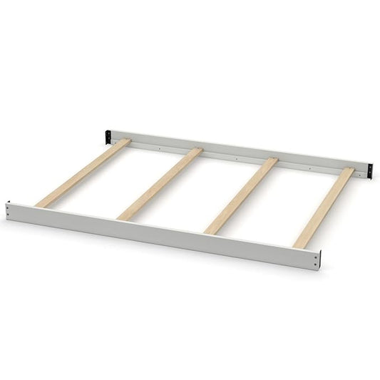 Full-Size Conversion Kit Bed Rails for Oxford, Soho, Ozlo & Avalon Baby Convertible Cribs - Solid Wood - Toddler and Adult Rail for Full-Size Bed - Nursery and Baby Furniture (Gray, Bolt-On Kit)