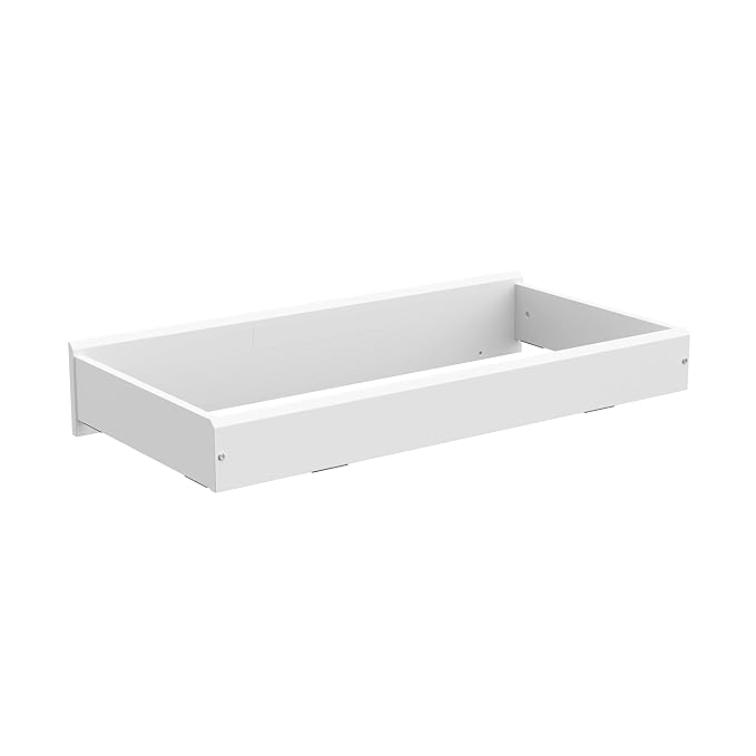 Storkcraft Nest Changing Topper with Nest 4-Sided Contoured Changing Pad Included- White