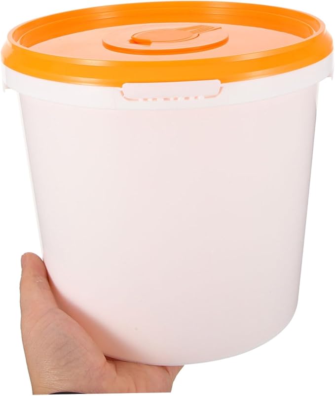 GLEAVI Portable Baby Wipe Dispenser Bucket with Easy Pull Lid Refillable Travel Wipes Container for Car Home Office Compact 7.67X7.67X7.08 Inch Wipes Storage Holder