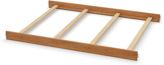 Full-Size Conversion Kit Bed Rails for Bertini Baby Convertible Cribs by Dorel - Solid Wood Rail - Toddler and Adult Bed Rail for Full-Size Beds - Essential Nursery & Baby Furniture (Natural Rustic)