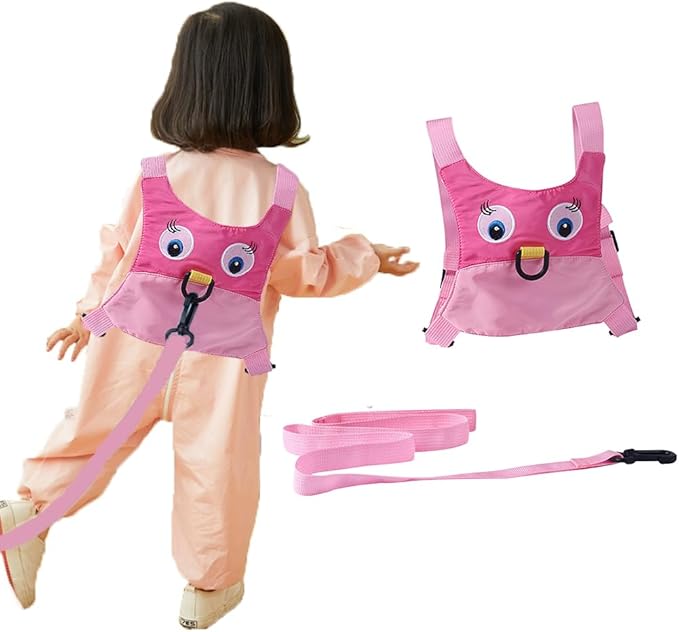 Toddler Harness Leash Anti-Lost Harness Lost Wrist Link for Boys and Girls Kid Safety Harnesses Cute Animal Harnesses for Shopping Airport Travel Beach Walking
