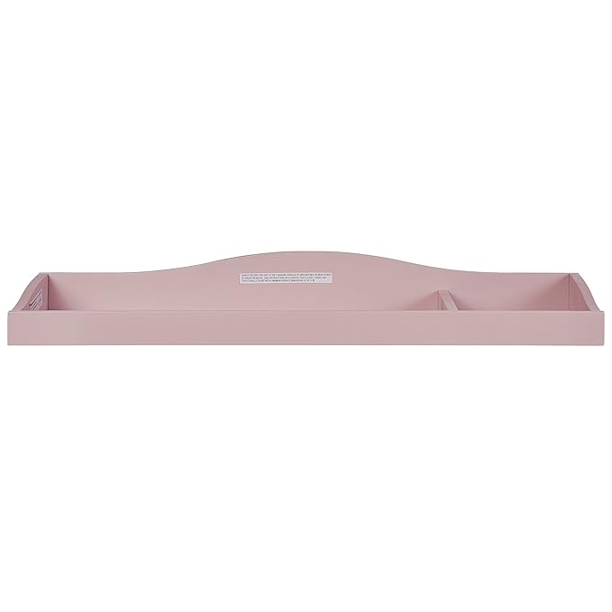 Evolur Aurora Change Tray I Lasting Quality I Intricate Ribbon Bow Scrollwork, Dusty Rose