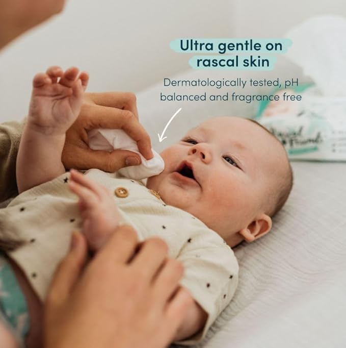 Rascal + Friends Sensitive Baby Wipes (648)