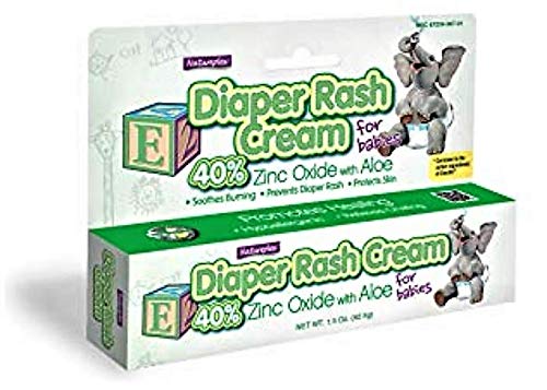 Natureplex Diaper Rash Cream with Zinc Oxide and Aloe (Pack of 3)