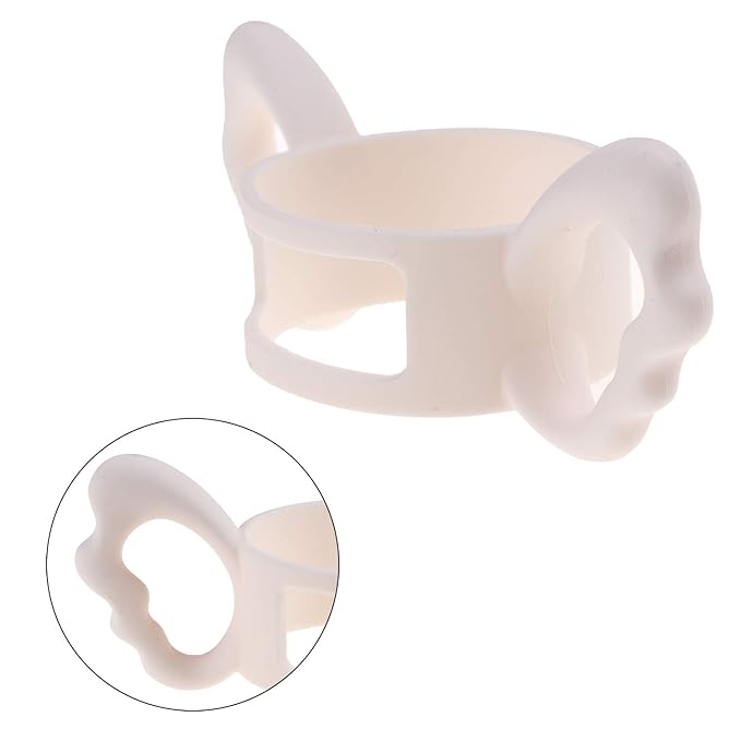 Silicone Wide-Neck Baby Bottle Handle, Outer Diameter Over 6cm for Bottle (Pack of 2)