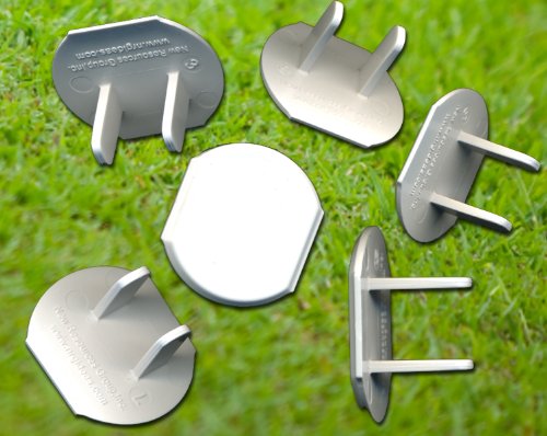 12 Pack Electrical Outlet Safety Caps, Child Protection and Draft Stoppers
