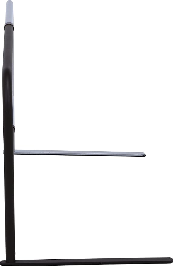 Fuji Boeki 15565 Bed Guard, Fall Prevention, Futon Slips Prevention, Width 37.4 - 47.2 x Depth 15.7 x Height 17.7 inches (95 - 120 x 40 x 45 cm), Brown, High Type, Adjustable Width, Extendable, Adult