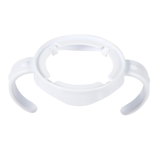 Baby Bottle Handles, Soft-Touch Baby Training Bottle Handles, Anti-Slip for Feeding Bottle Series Infant Helping Baby Independent Feeding
