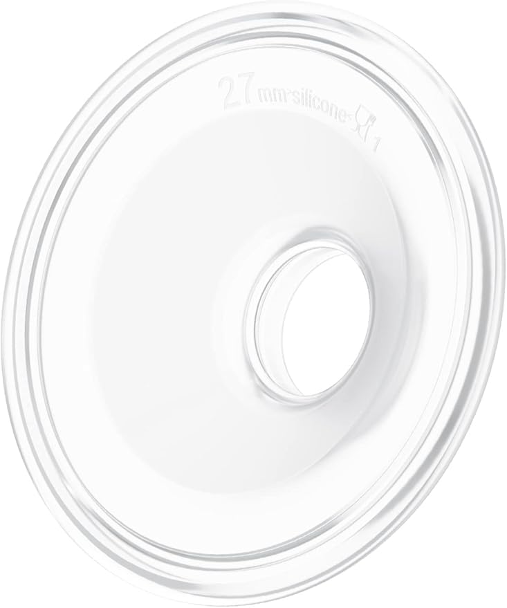 Momcozy Original S9 Pro/S12 Pro Replacement Accessories, Only Compatible with Momcozy S9 Pro/S12 Pro Breast Pump NOT for S9/S12/S12Pro-Quick(27mm Single-Sealed Flange,1 Pack)