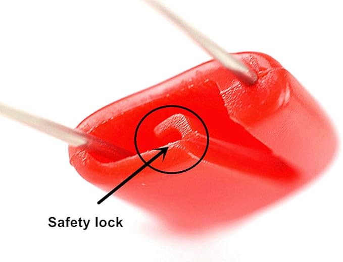 Kinteshun Baby Safety Pins,Kid Secure Clips Diaper Bib Nappy Pin with Safe Lock(50pcs,1.6 inches,7 Assorted Candy Colors)