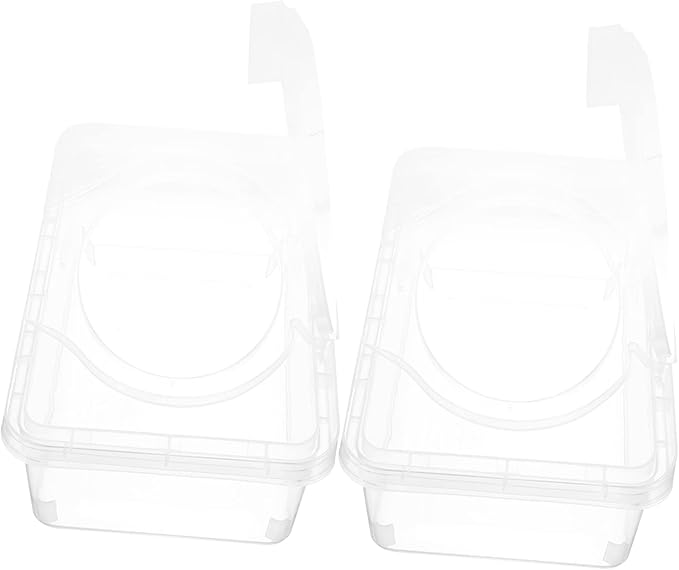 2pcs Baby Wipes Box Clear Plastic Boxes Travel Wipes Case Clear Organizer Box Wipe Holder Case Diaper Wipes Boxes Wipe Dispenser Nursery Wipes Dispenser Wipe Dispenser for Bathroom