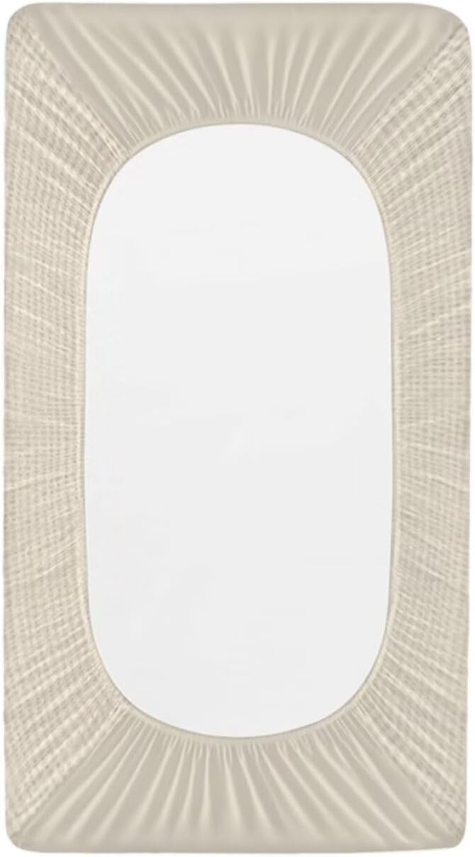 Bear Mom Change Pad Covers, Water Resistant Baby Diaper Change Table Covers Soft Contoured Pad Covers for Newborn Baby Boys Girls
