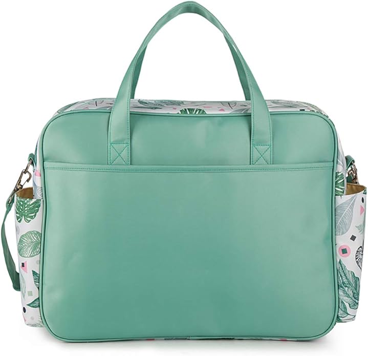 Kamay's Mummy Shoulder Bag Diaper Bag Chic Nappy Changing Bag Tote/Messenger Style Large with Changing Mat, Adjustable Straps