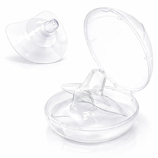 Nipple Shield for Breastfeeding, Small 13mm Nippleshield, for Latch Difficulties or Flat or Inverted Nipples, Made Without BPA