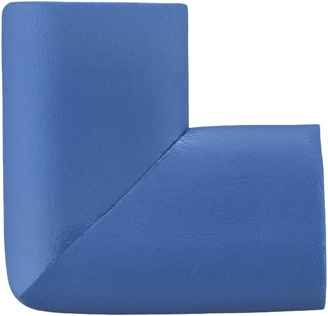 uxcell Corner Guards Edge Protectors, 4Pack U Foam Safety Bumper W Self-Adhesive Tape Furniture Corner Table Edge Guard, 2.16"x1.38"x0.315", Blue