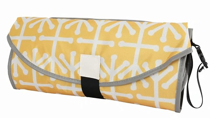 Portable Changing Pad for Baby Waterproof Foldable Diaper Bag Travel Changing Mat Station Padded Diaper Clutch
