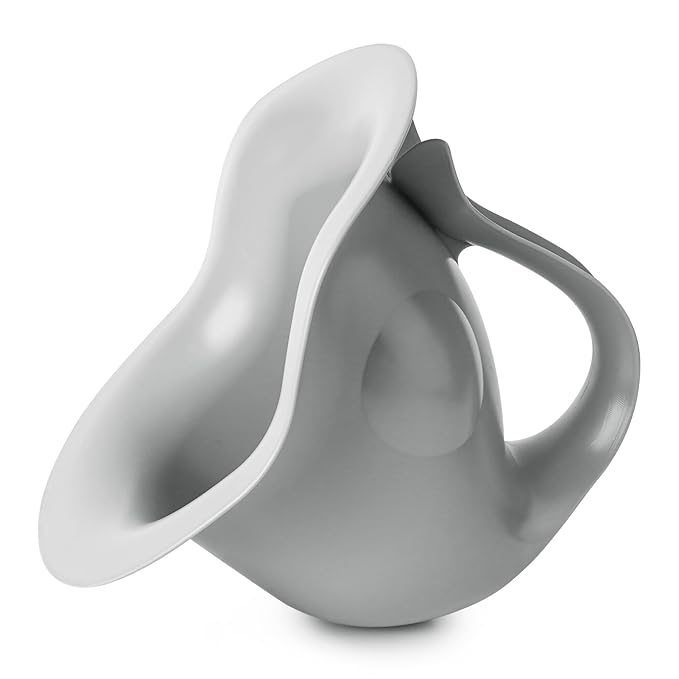 Potty for Newborn Baby Potty Training; for Diaper Free Baby Elimination Communication Indoor & Outdoor; Attractive Fish Shape (Grey)
