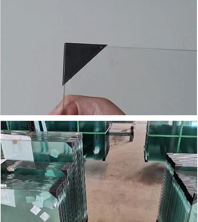 20 Pcs Triangle Shape Corner Guards Plastic Glass Corner Guards Mirror Corner Covers Furniture Corner Edge Protectors Table Corner Protectors Clear
