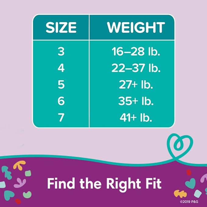 PAMPERS CRUISERS STAGE 6 DISPOSABLE DIAPERS XXL BOY OR GIRL ADHESIVE TABS 16 CT - 0037000751931