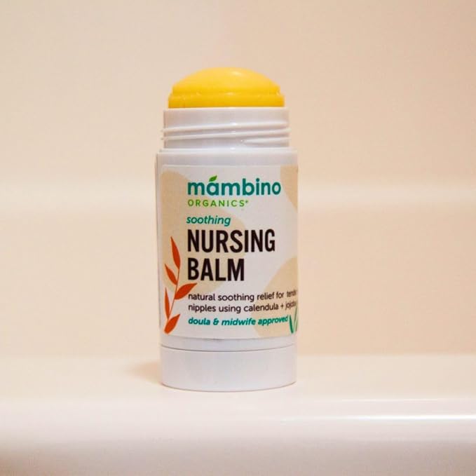 Mambino Organics Calendula Nursing Balm, Calendula - Olive.63 Ounces (3 Pack)
