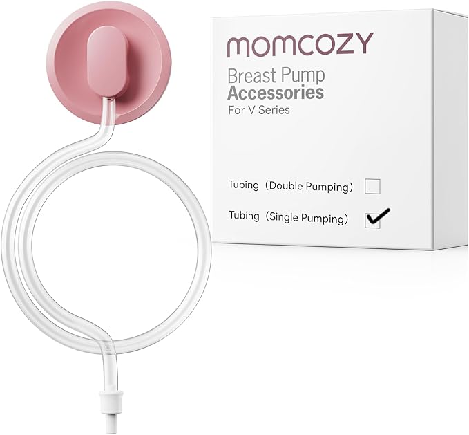 Momcozy Replacement Tubing of Single Pumping Only for Momcozy V1 Pro/V2 Pro. Original V1 Pro/V2 Pro Breast Pump Replacement Accessories, 1 Pack