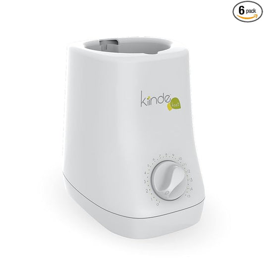 Kiinde Kozii Baby Bottle Warmer and Breast Milk Warmer for Warming Breast Milk, Infant Formula and Baby Food (Pack of 6)
