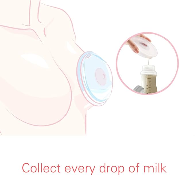 YIYEE Breast Shells Milk Saver for Breastfeeding, 2 Pack BPA Free Breast Shield Nursing Cups Protect Sore Nipples Breast Milk Collection Shells