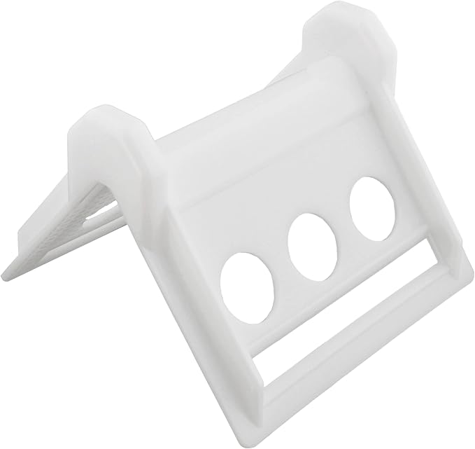 BISupply Cargo Edge Protectors White 10 Pack - Corner Protector Cargo Strap Protectors, Corner Strap Protector